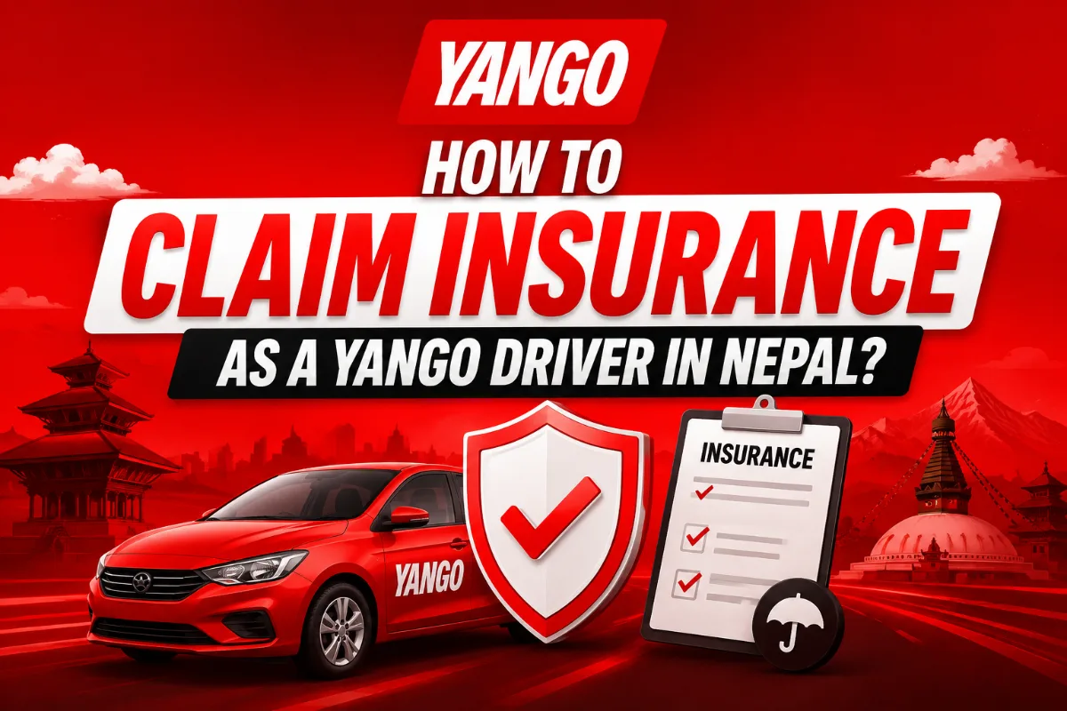 How to claim insurance as a Yango driver in Nepal