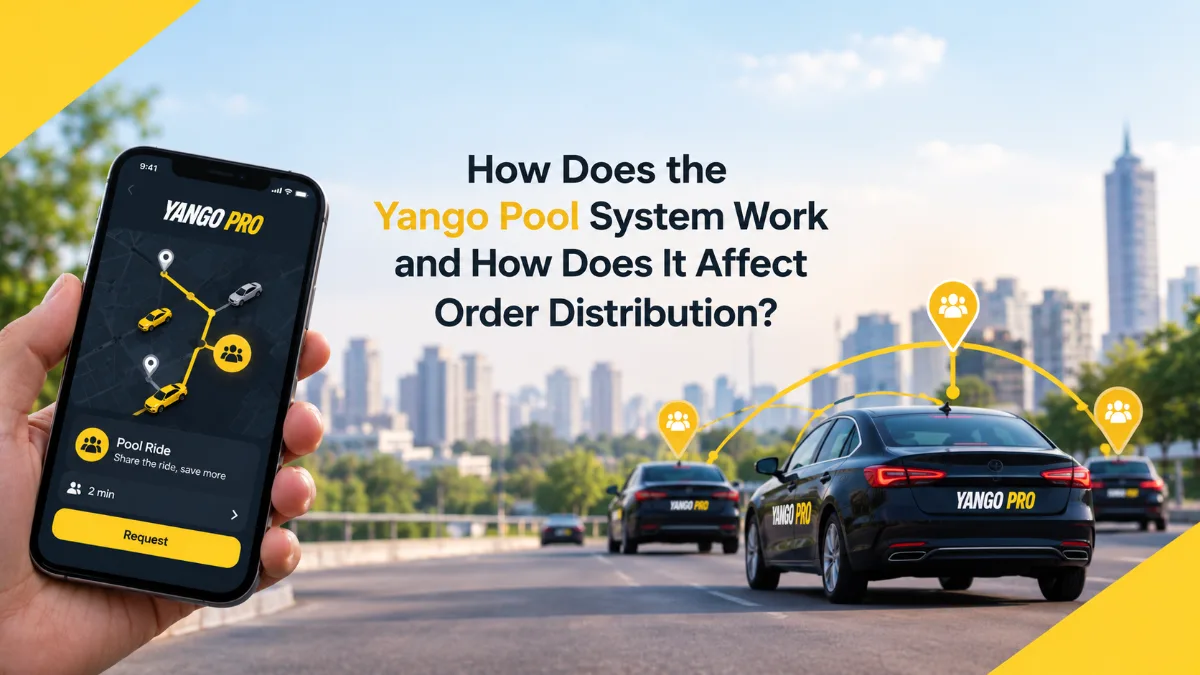 How Yango Pool order distribution works