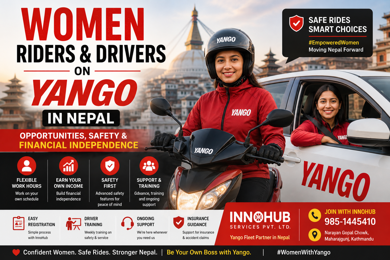 empowering nepal with female